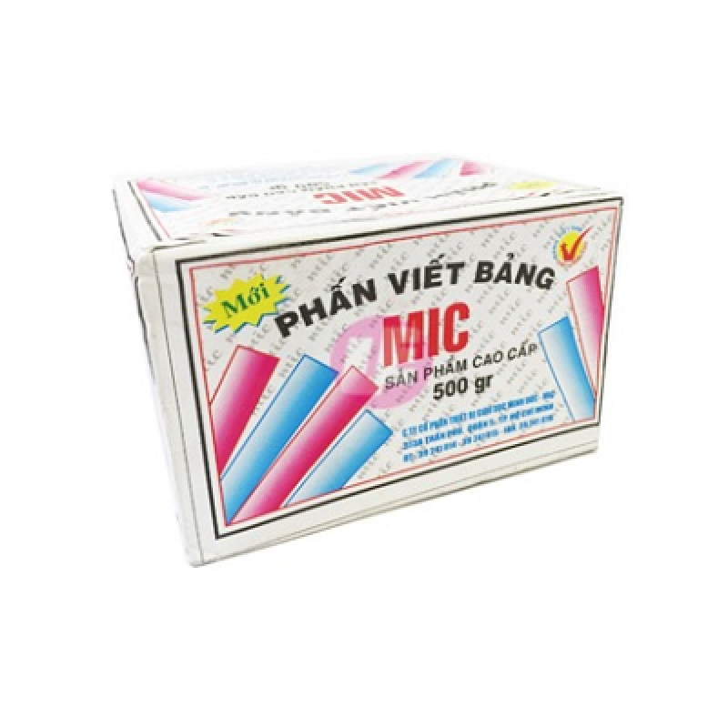 Hộp phấn viết bảng MIC 500g 100viên